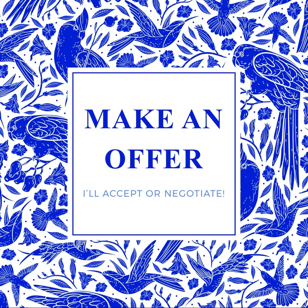 See something you like? Make me an offer 😊